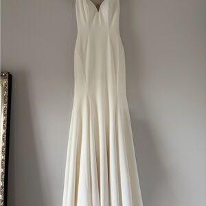 Sophia Tolli Cream Wedding Dress